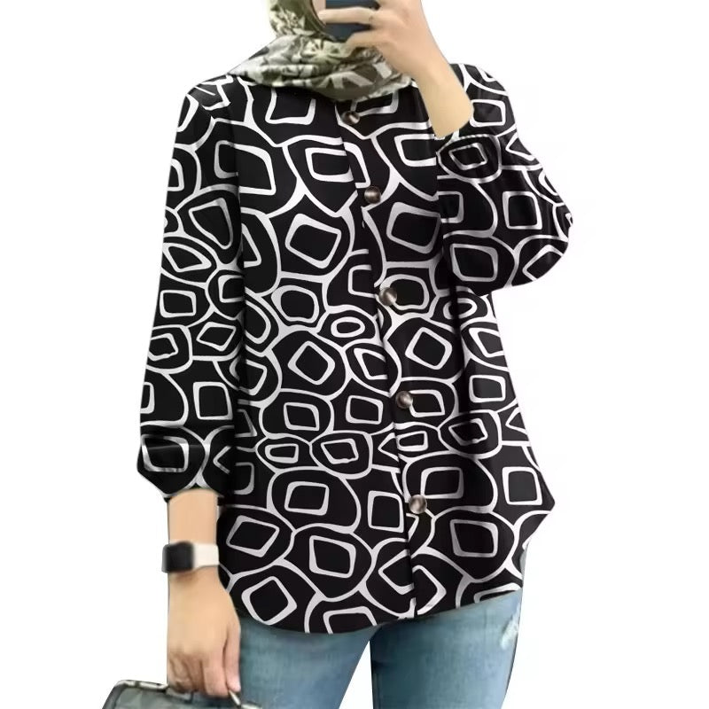 Neya Geo Chic Top