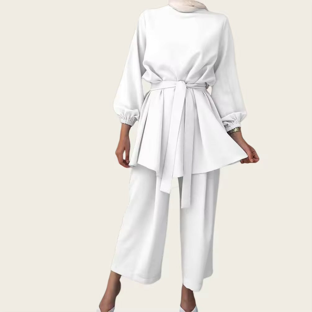 Premium Modest Two-Piece Co-Ord Set for Women