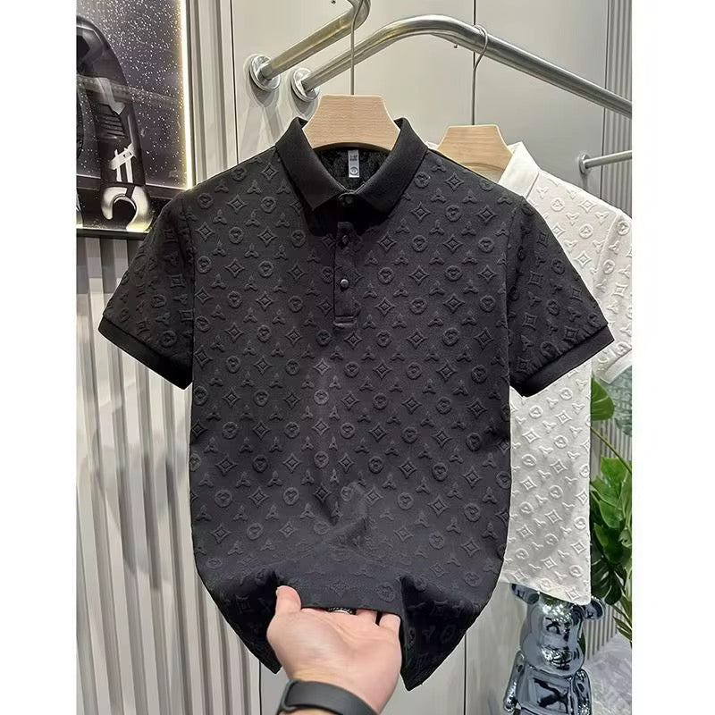 Luxury Retro Thin Polo T-Shirt