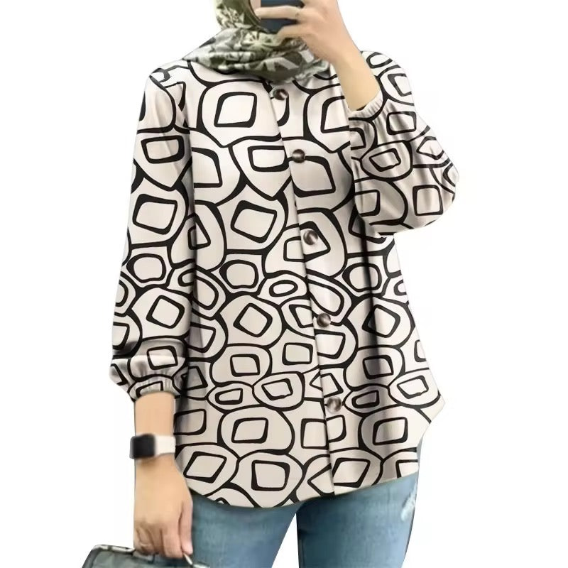 Neya Geo Chic Top