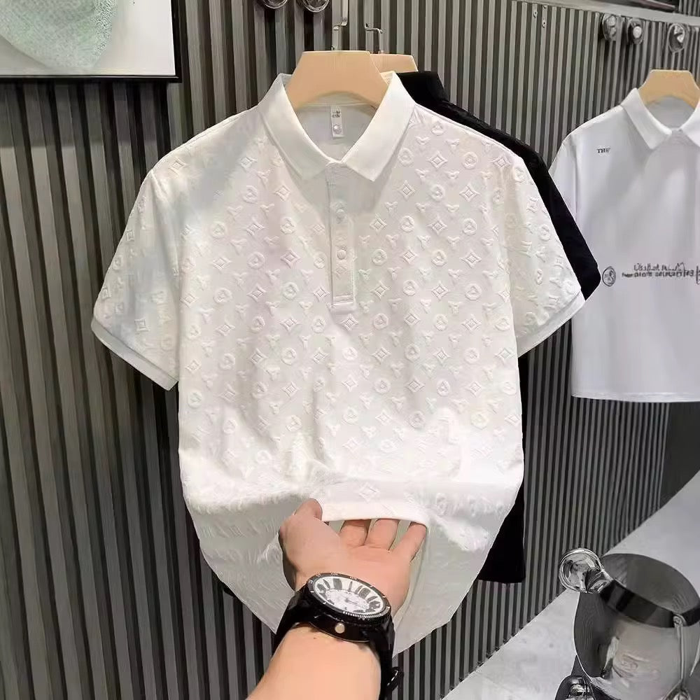 Luxury Retro Thin Polo T-Shirt