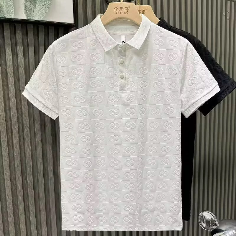 Luxury Retro Thin Polo T-Shirt