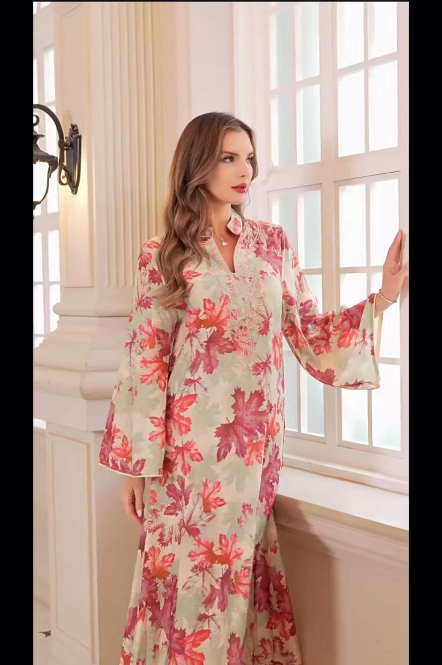 NEYA Soft Bloom Kaftan