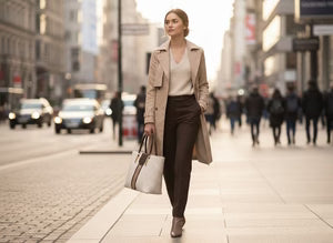 Royal Monogram Tote Handbag